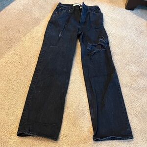 NWOT Abercrombie & Fitch Black Jeans